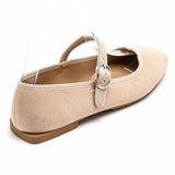 SHOES Adina Damen Ballerinaser 1772 Shoes Beige