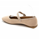 SHOES Adina Damen Ballerinaser 1772 Shoes Beige