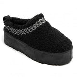 SHOES Aimee Damen Teddy Winterstiefel 8909 Restudsalg Black