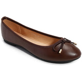 SHOES Alli Damen BallerinasSchuhe VG256 Shoes Marrone