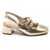 SHOES Alva Damen Ballerinas 3215 Shoes Gold