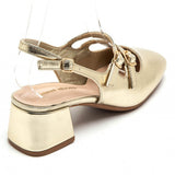 SHOES Alva Damen Ballerinas 3215 Shoes Gold