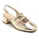 SHOES Alva Damen Ballerinas 3215 Shoes Gold