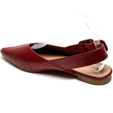 SHOES Amance Damen Slingpumps Ballerinaser 9705 Restudsalg Red