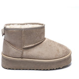 SHOES Ariane Damen Teddy Winterstiefel WD145 Restudsalg Beige