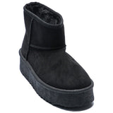 SHOES Ariane Damen Teddy Winterstiefel WD145 Restudsalg Black