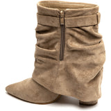 SHOES Ashira Damen stiefel 7666A Shoes Kaki