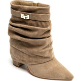 SHOES Ashira Damen stiefel 7666A Shoes Kaki