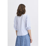 b.young B.YOUNG DAMENBLUSE BYIMOGEN Restudsalg Silver Lake Blue Mix