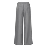 b.young B.YOUNG DAMENHOSE BYDANTA Pant Grey Melange