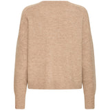 b.young B.YOUNG DAMENSTRICKPULLOVER BYMONNA Restudsalg Walnut Melange