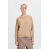 b.young B.YOUNG DAMENSTRICKPULLOVER BYMONNA Restudsalg Walnut Melange