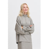 b.young B.YOUNG DAMEN SWEATSHIRT BYPUSTI Sweatshirt Mid Grey Melange
