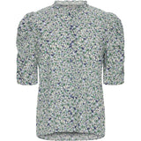 b.young B.YOUNG Damen Hemd BYGABRIA Shirt BYFLOWER BLURRED LEPRECHAUN