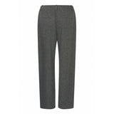 b.young B.YOUNG Damen Hose BYETONA Restudsalg Mid Grey Melange