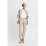 b.young B.YOUNG Damen Hosen BYDANTA Pant Humus Melange