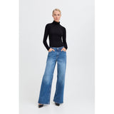 b.young B.YOUNG Damen Rollkragen PAMILA Blouse Black