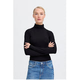b.young B.YOUNG Damen Rollkragen PAMILA Blouse Black