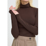 b.young B.YOUNG Damen Rollkragen PAMILA Blouse Java