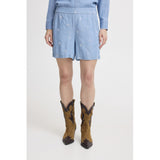 b.young B.YOUNG Damen Shorts BYKOSMO Shorts Light Blue Denim