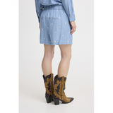 b.young B.YOUNG Damen Shorts BYKOSMO Shorts Light Blue Denim