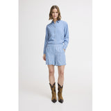 b.young B.YOUNG Damen Shorts BYKOSMO Shorts Light Blue Denim