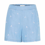 b.young B.YOUNG Damen Shorts BYKOSMO Shorts Light Blue Denim