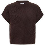 b.young B.YOUNG Damen Slipover BYOMEA T-shirt Java Melange