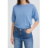 b.young B.YOUNG Damen T-Shirt BYMMORLA T-shirt Della Robbia Blue Melange
