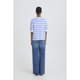 b.young B.YOUNG Damen T-Shirt BYMMORLA T-shirt Della Robbia Blue Stripe