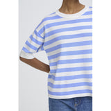 b.young B.YOUNG Damen T-Shirt BYMMORLA T-shirt Della Robbia Blue Stripe