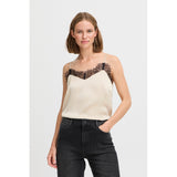 b.young B.YOUNG Damen Top BYFLAIR Restudsalg Cement