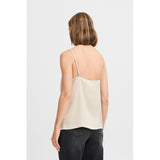 b.young B.YOUNG Damen Top BYFLAIR Restudsalg Cement