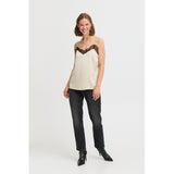 b.young B.YOUNG Damen Top BYFLAIR Restudsalg Cement