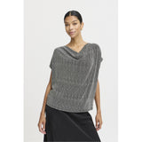 b.young B.YOUNG Damen Top BYSHILOH Restudsalg Silver Mix