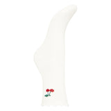 b.young B.YOUNG Damen strümpfe BYVINYET Socks CERISE WHITE