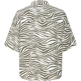 b.young B.YOUNG Damen bluse BYFALAKKA Shirt Animal Kalamata Mix