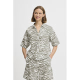 b.young B.YOUNG Damen bluse BYFALAKKA Shirt Animal Kalamata Mix