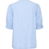 b.young B.YOUNG Damenbluse BYKOSMO Restudsalg Light Blue Denim