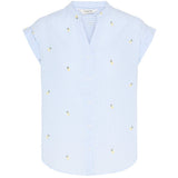 b.young B.YOUNG Damenhemd BYISILAS Shirt Blue Stripes