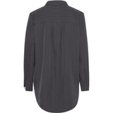 b.young B.YOUNG Damenhemd BYMMIDDE Shirt Dark Grey Mel. Pinstripe Mix