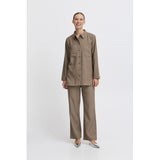 b.young B.YOUNG Damenhemd BYMMIDDE Shirt Walnut Melange