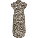 b.young B.YOUNG Damenkleid BYFALAKKA Dress Rainy Day Leopard Mix