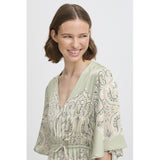 b.young B.YOUNG Damenkleid BYJANNIKE Restudsalg Tea Paisley Mix