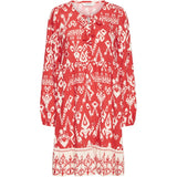 b.young B.YOUNG Damenkleid BYJASMINA Dress Flame Scarlett Eth Mix