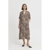b.young B.YOUNG Damenkleid BYMMJOELLA Dress Birch LEOPARD