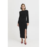 b.young B.YOUNG Damenkleid BYSHILOH Restudsalg Black Mix