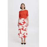 b.young B.YOUNG Damenrock BYIBINE Skirt Flame Flower Mix