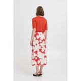 b.young B.YOUNG Damenrock BYIBINE Skirt Flame Flower Mix