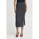 b.young B.YOUNG Damenrock BYMARIANNE Skirt Dark grey melange